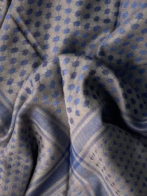 Kiffeyeh bag - Grey &  Blue