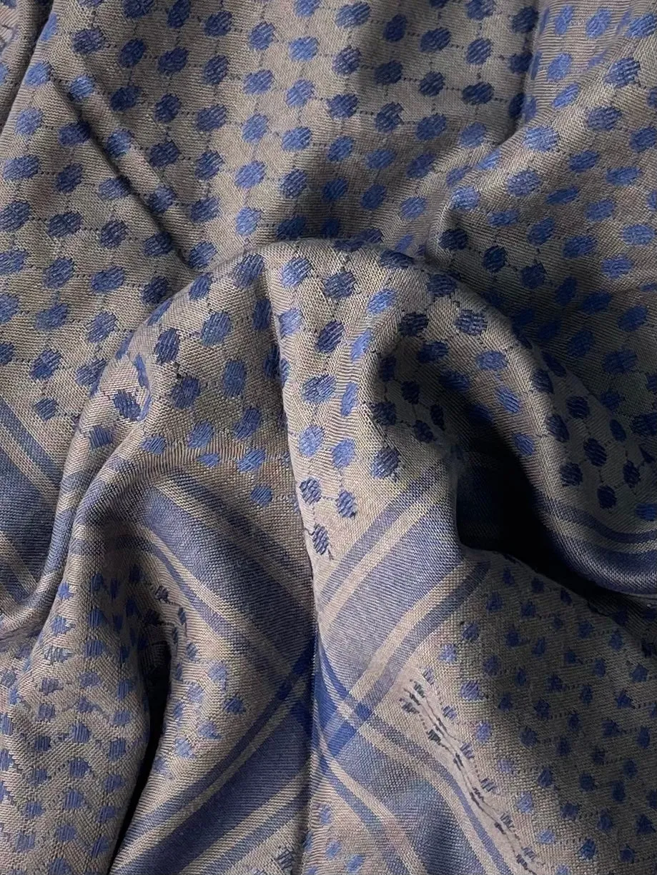 Kiffeyeh bag - Grey &  Blue