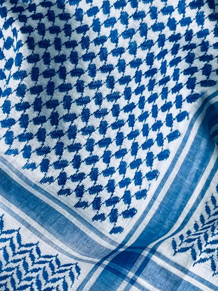 Kiffeyeh bag White & Blue