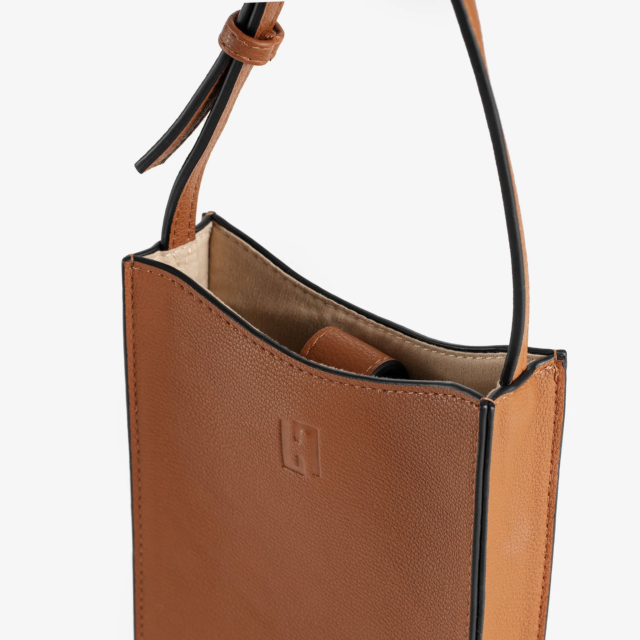 Kirra Phone Crossbody - Tan
