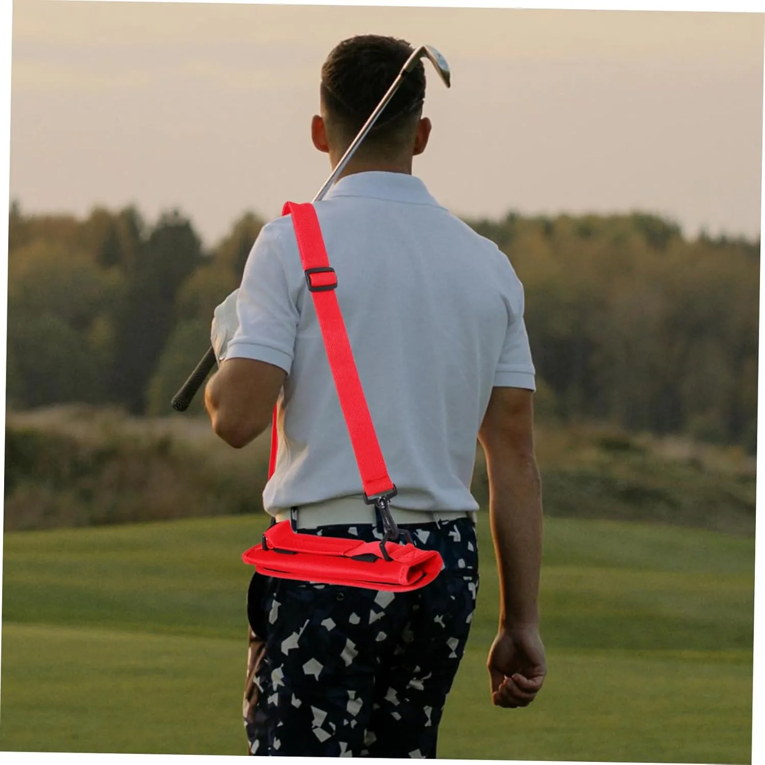 Kisangel Golf Club Bag Portable Clubs Waterproof First Strap Carry Shoulder Golf Bag Padded Practice for Covers