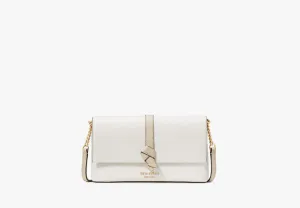 Knott Colorblocked Flap Chain Crossbody