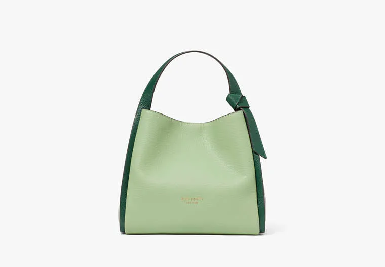 Knott Colorblocked Medium Crossbody Tote