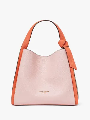 Knott Colorblocked Medium Crossbody Tote