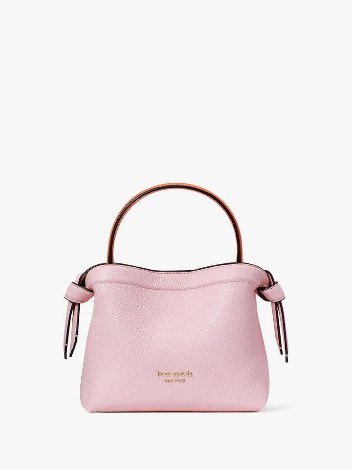 Knott Colorblocked Mini Crossbody Tote