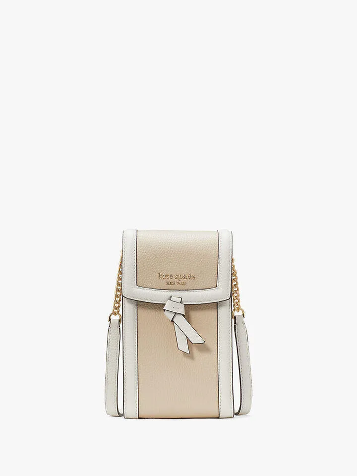 Knott Colorblocked North South Phone Crossbody