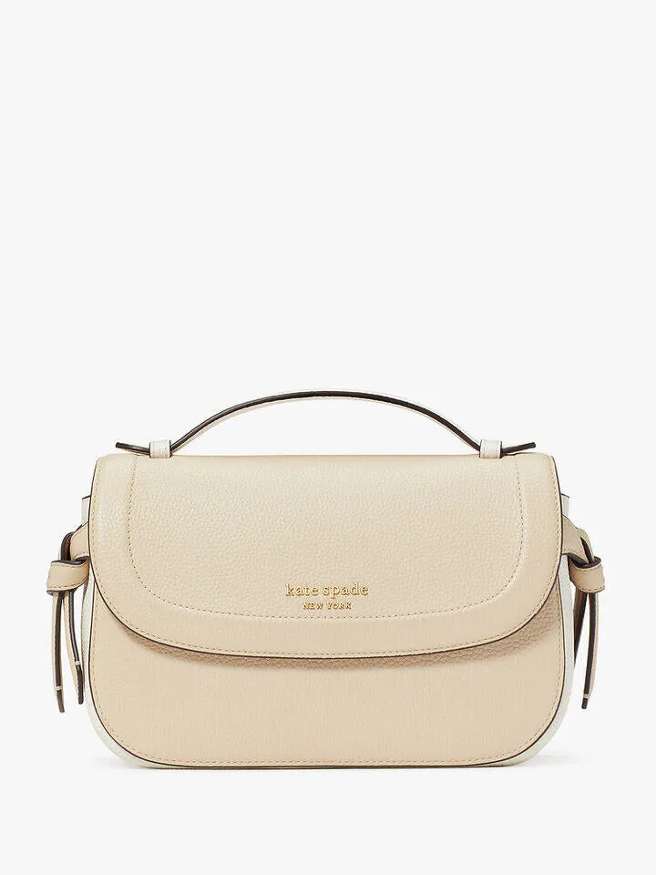 Knott Colorblocked Top-Handle Crossbody
