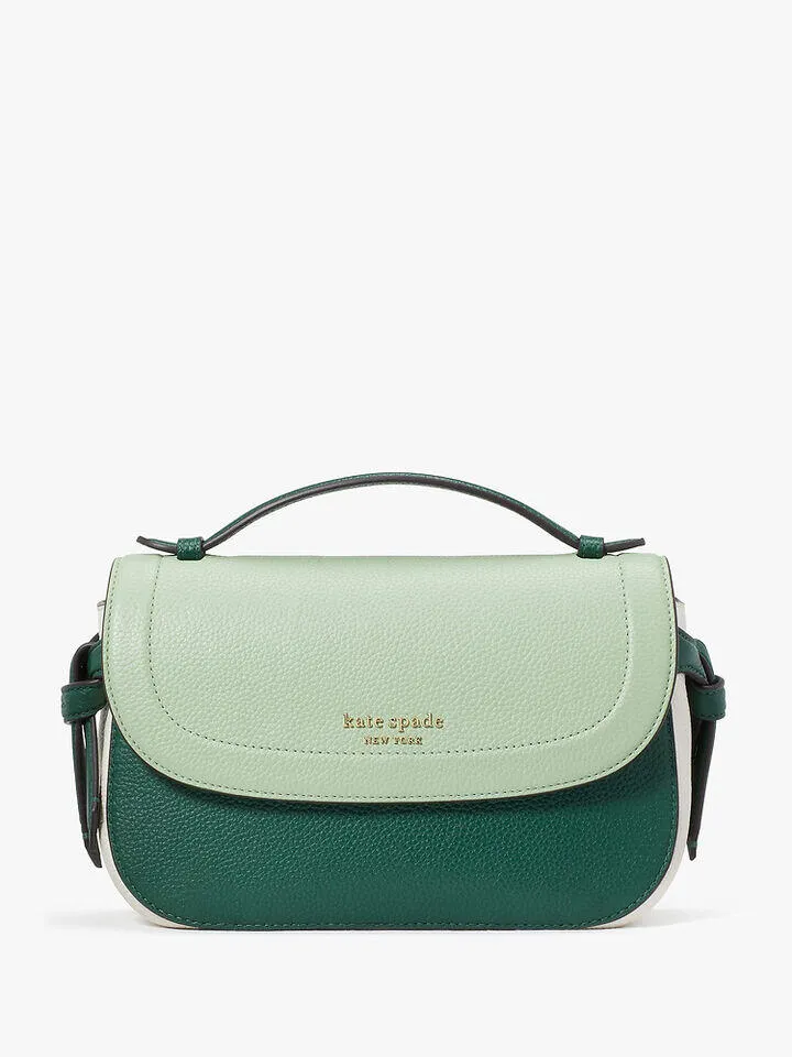 Knott Colorblocked Top-handle Crossbody