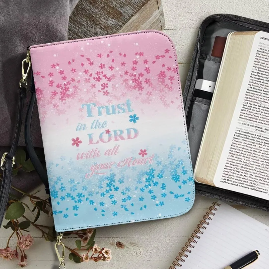 Kuiaobaty Bible Cover PU Leather Bible Carring Bag Crossbody Bible Protective Holder