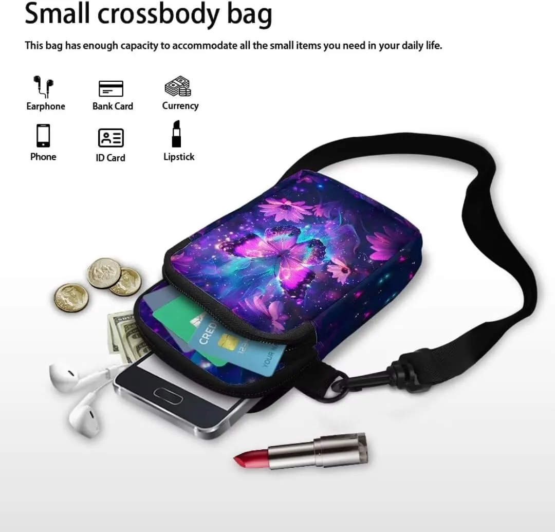 Kuiaobaty Crossbody Bags for Women Sling Bag Stylish Messenger Bag Soft Phone Purse