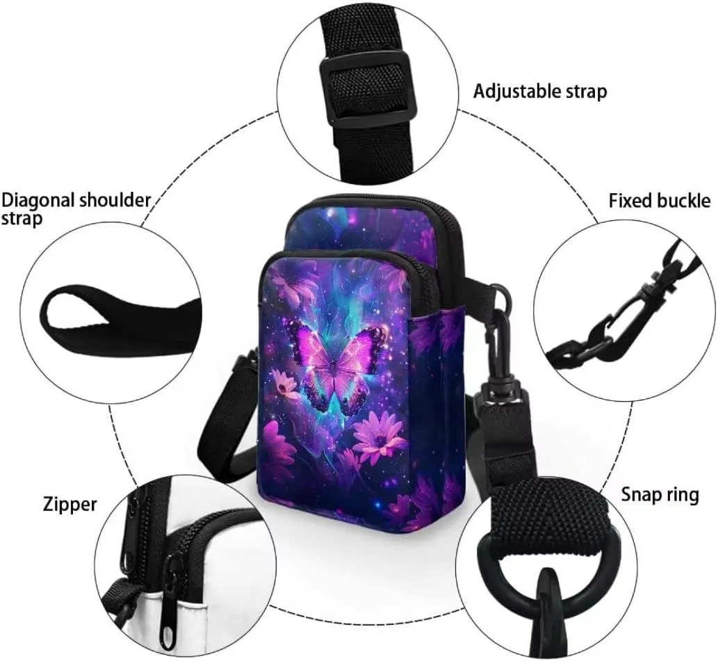 Kuiaobaty Crossbody Bags for Women Sling Bag Stylish Messenger Bag Soft Phone Purse