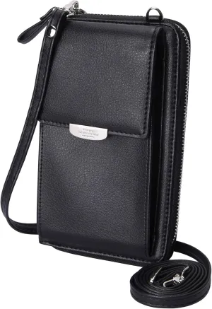 KUKOO Small Crossbody Bag Cell Phone Purse Wallet with Credit Card Slots for Women