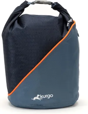 Kurgo Kibble Carrier Portable Dog Food Travel Container, Pet Snack Bag for Camping and Hiking, Easy to Clean, PVC Free, Holds 5 Pounds