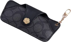 kytasryl Soft Leather Sunglasses Bag,Travel Sunglass Holder Eyeglass Case Portable Slim Sunglasses Pouch