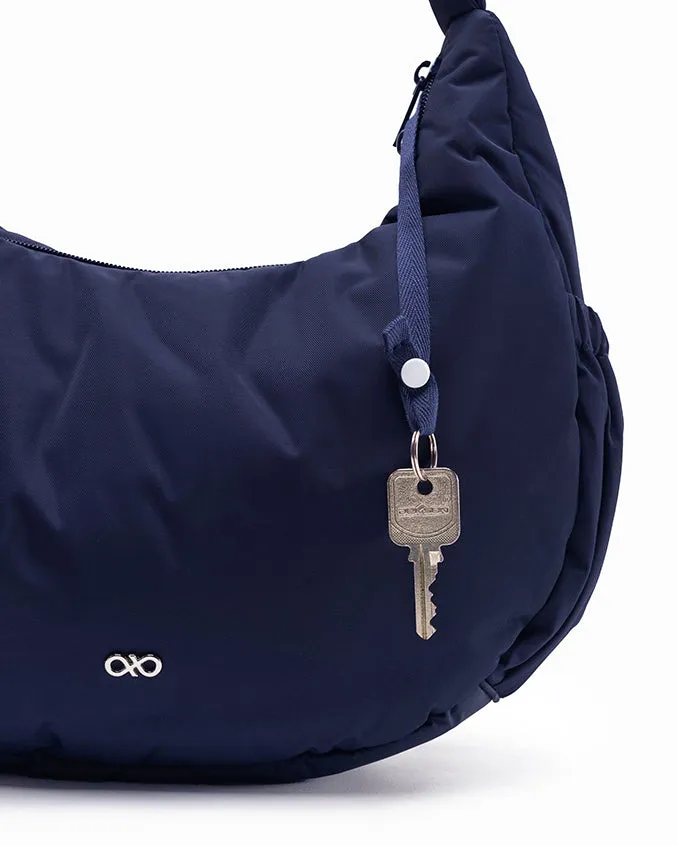 L POSH CRESCENT BAG IN MIDNIGHT