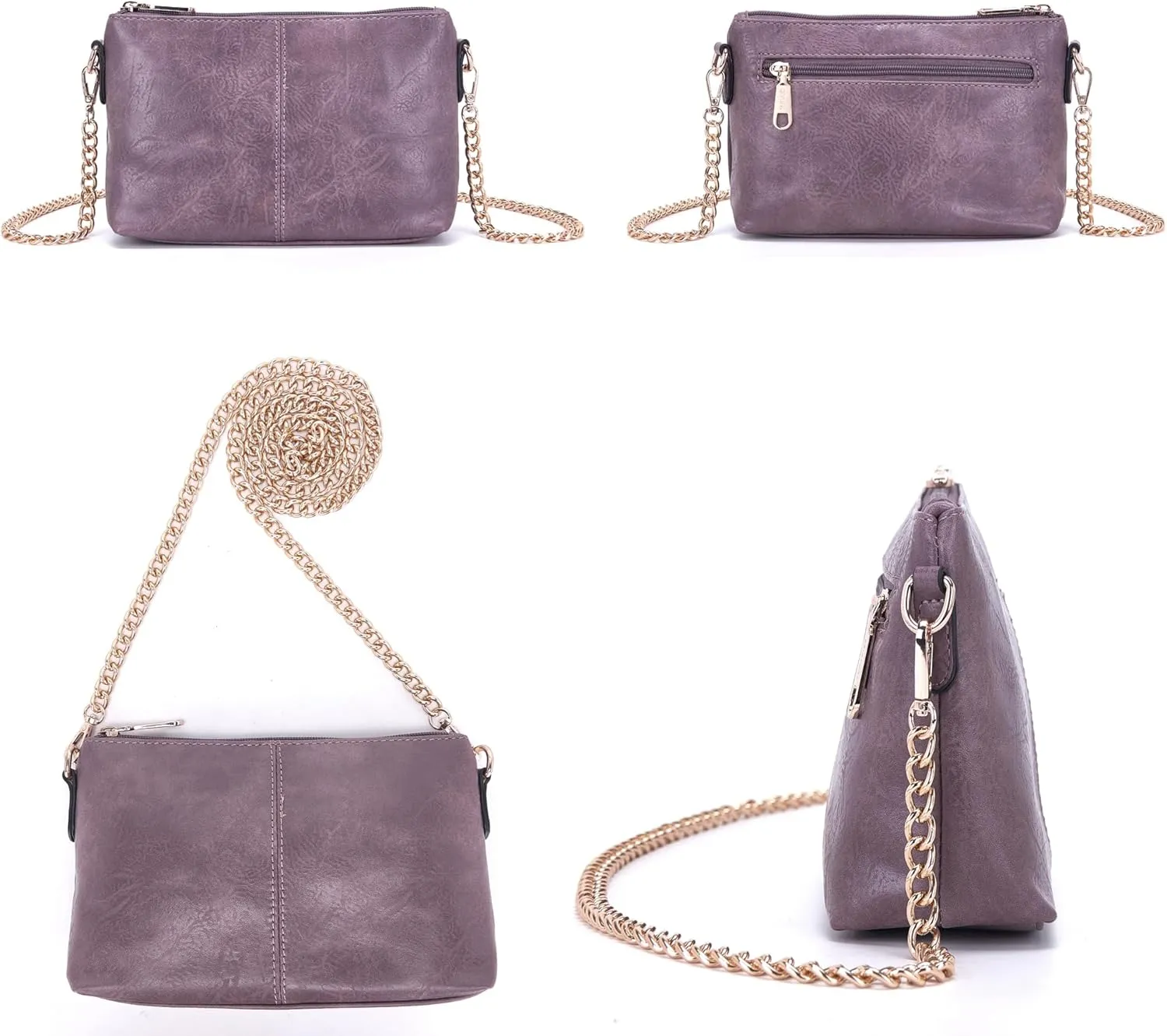 Large Crossbody Purses Set For Women Shoulder Tote Handbags Ladies Hobo Bags With Matching Wallet 4PCS