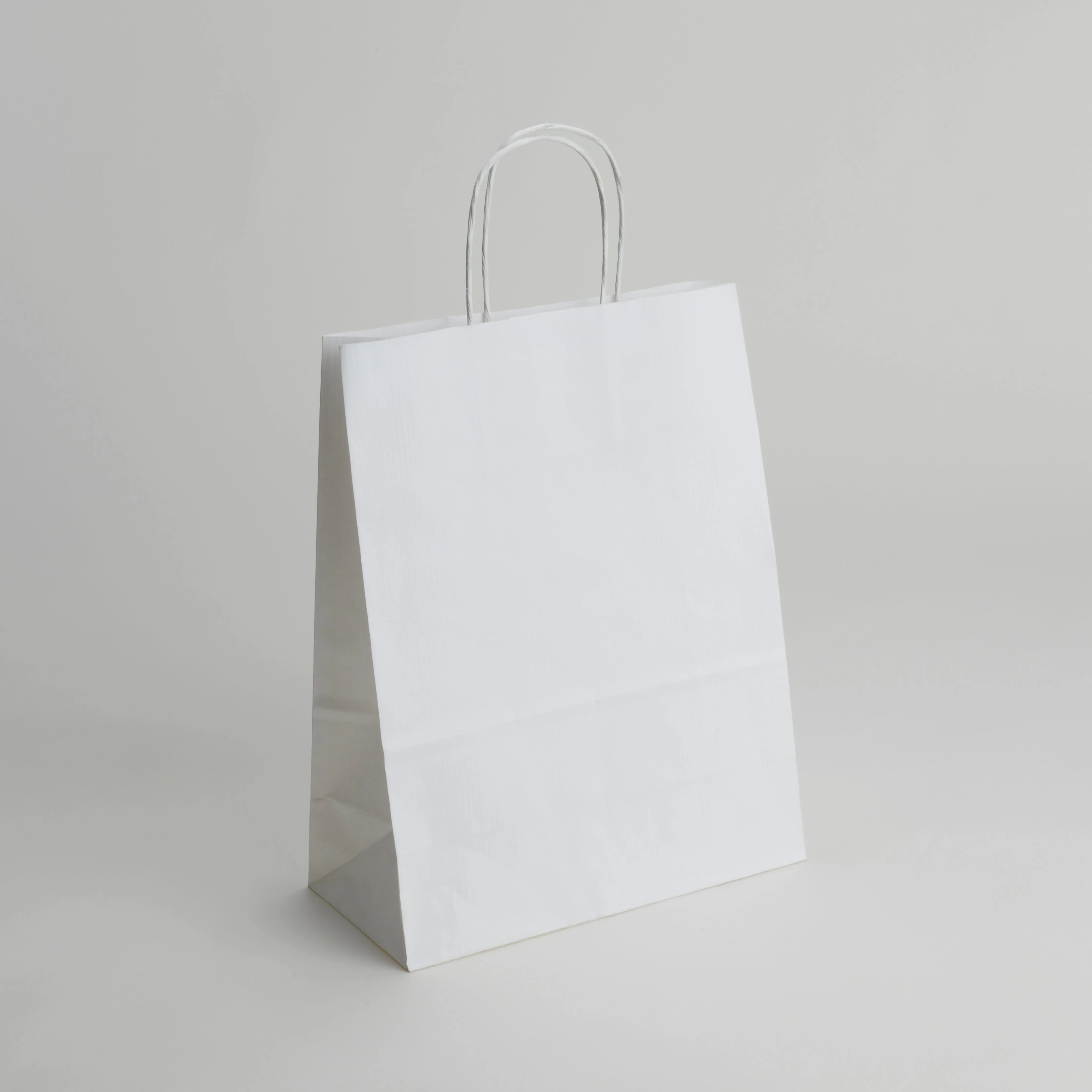 Large White Takeaway Paper Bags With Twisted Handles x200