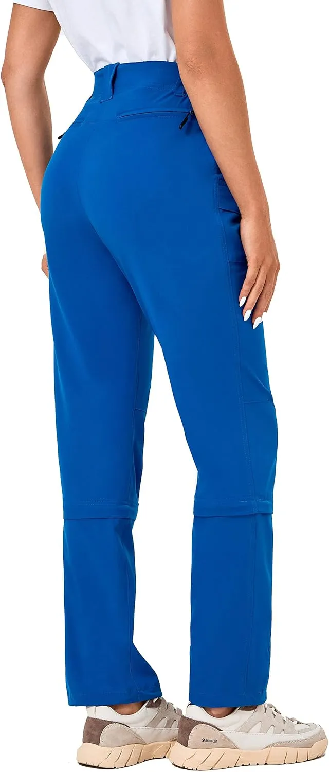 Little Donkey Andy Women's Convertible Hiking Pants Zip-Off Quick Dry Stretch Pants Travel Camping Fishing