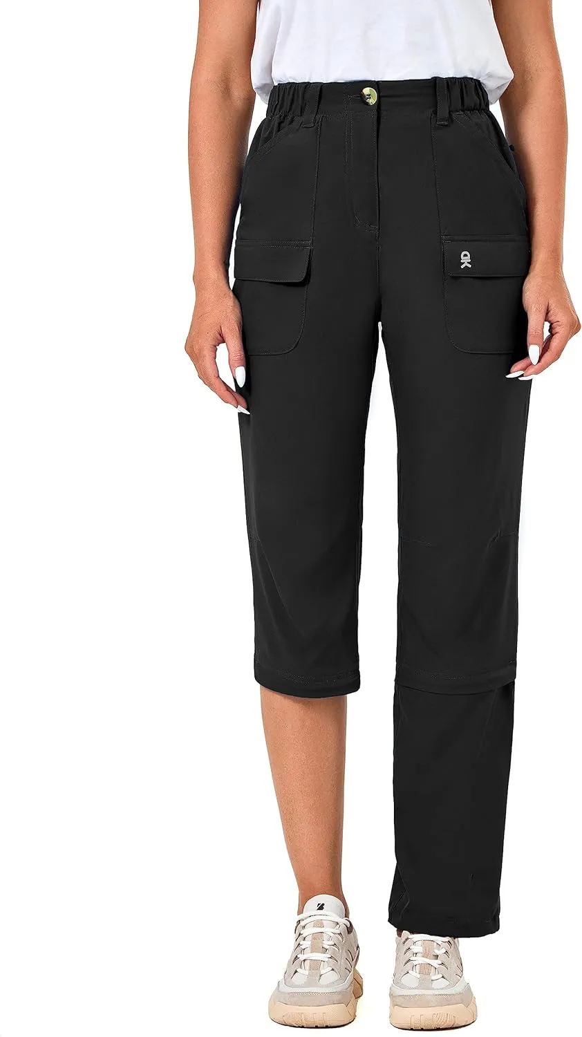 Little Donkey Andy Women's Convertible Hiking Pants Zip-Off Quick Dry Stretch Pants Travel Camping Fishing