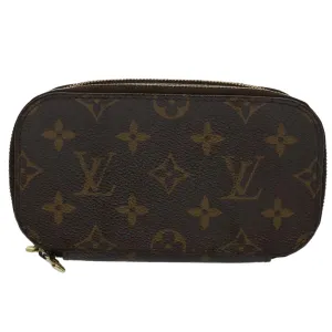 Louis Vuitton Trousse Brush Pm  Canvas Clutch Bag ()