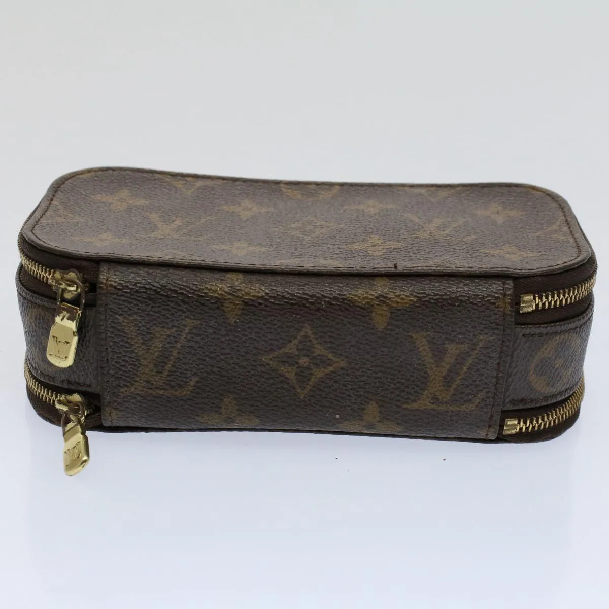 Louis Vuitton Trousse Brush Pm  Canvas Clutch Bag ()