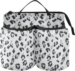Luggage Water Bottle Holder Hands Free Leopard Print Travel Accessories for Suitcase Travel Accessories Gift Drink Beverages Caddy Coffee maleta de