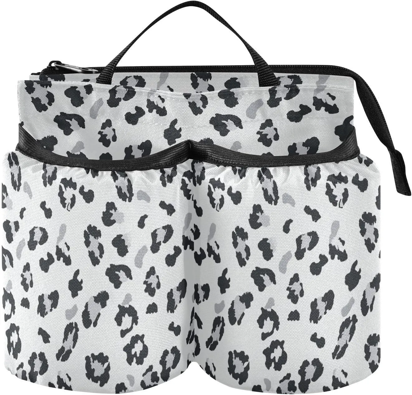 Luggage Water Bottle Holder Hands Free Leopard Print Travel Accessories for Suitcase Travel Accessories Gift Drink Beverages Caddy Coffee maleta de