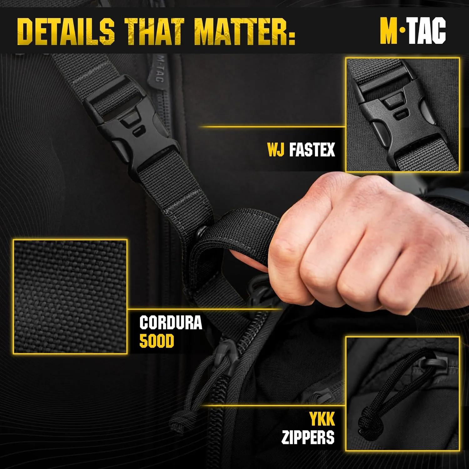 M-Tac Elite Sphaera Large Bag Gen 2 -Tactical Shoulder Bag - Conceal Carry Chest Sling Pack CCW Bag