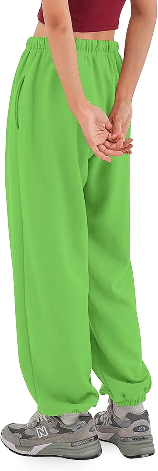 Ma Croix Mens Lightweight Sweatpants with Pockets Elastic Waist Fleece Jogger