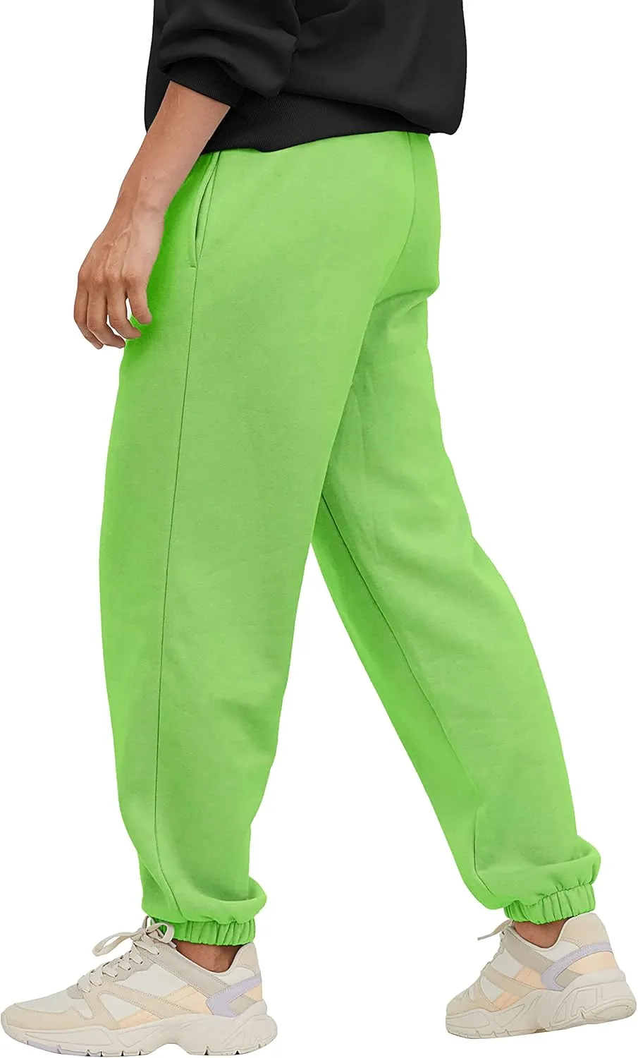 Ma Croix Mens Lightweight Sweatpants with Pockets Elastic Waist Fleece Jogger
