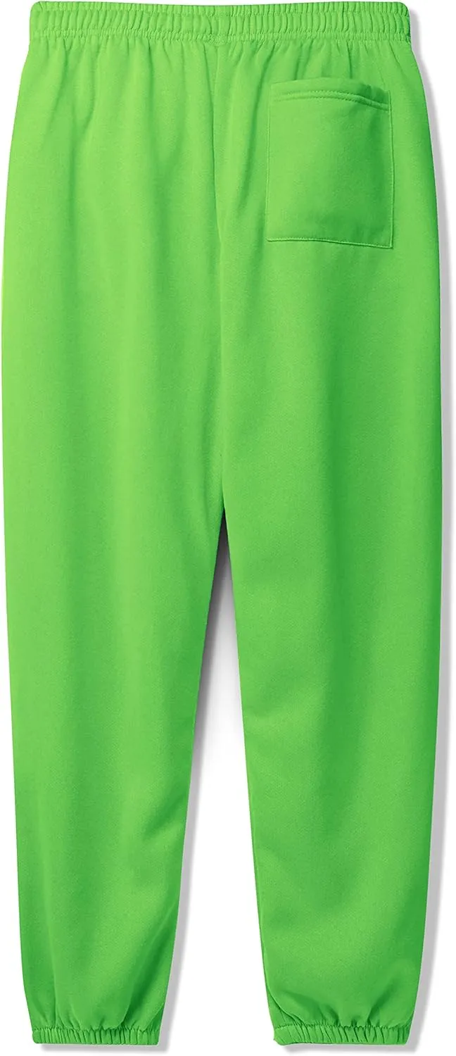Ma Croix Mens Lightweight Sweatpants with Pockets Elastic Waist Fleece Jogger