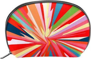 Makeup Bag Organizer,Cosmetic Bags for Women,Colorful Stripes Rainbow Swirls,Small Makeup Pouch