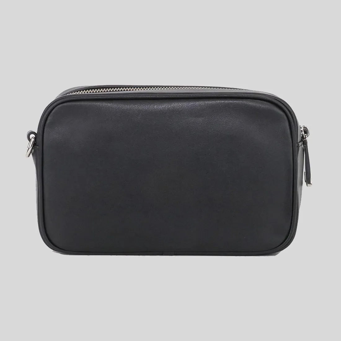 MARC JACOBS Flash Leather Crossbody Bag Black/Silver M0014465