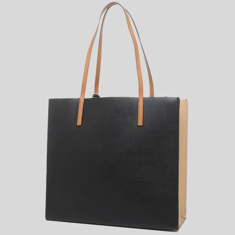 Marc Jacobs Grind Colorblocked Tote M0016131 Smoked Almond Multi