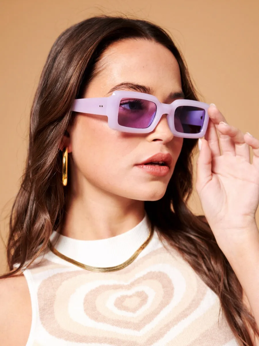 Margot Rectangular Sunglasses (3col)
