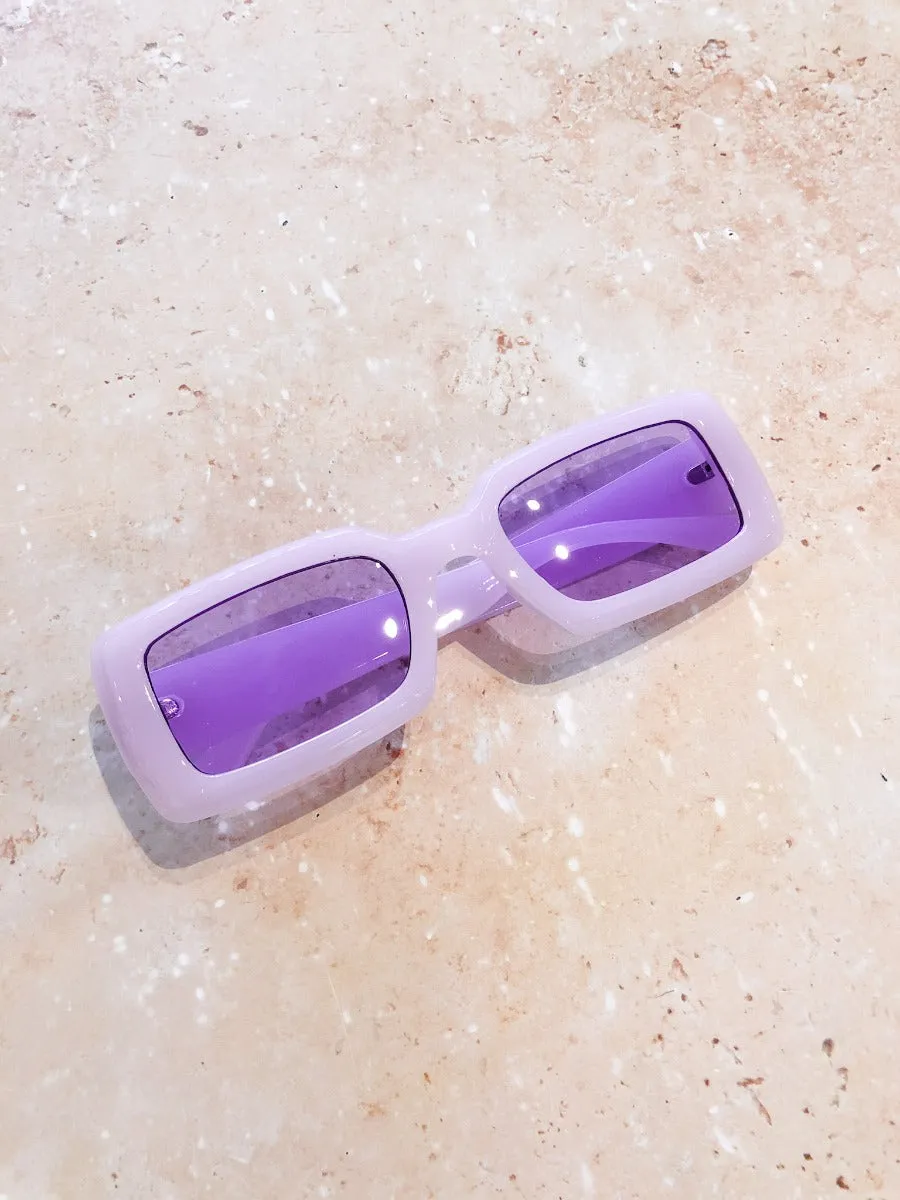 Margot Rectangular Sunglasses (3col)
