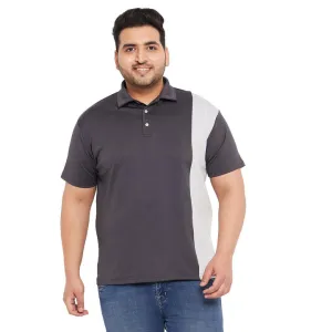 Men Plus Size Admiral-G Colorblock Polo Tshirt