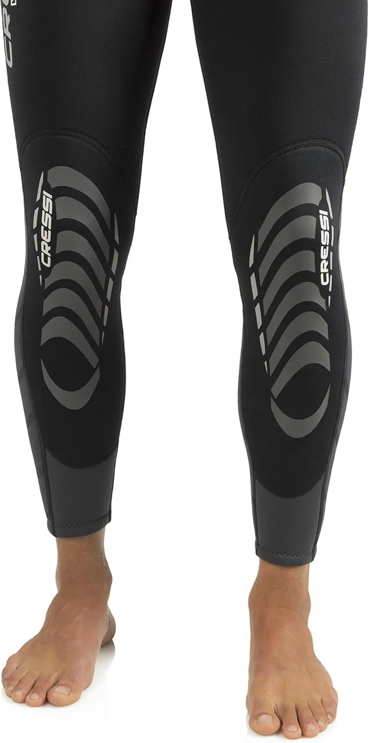 Men's Front-Zip Full Wetsuit for Water Activities - Bahia Flex: Designed in Italy by Cressi
