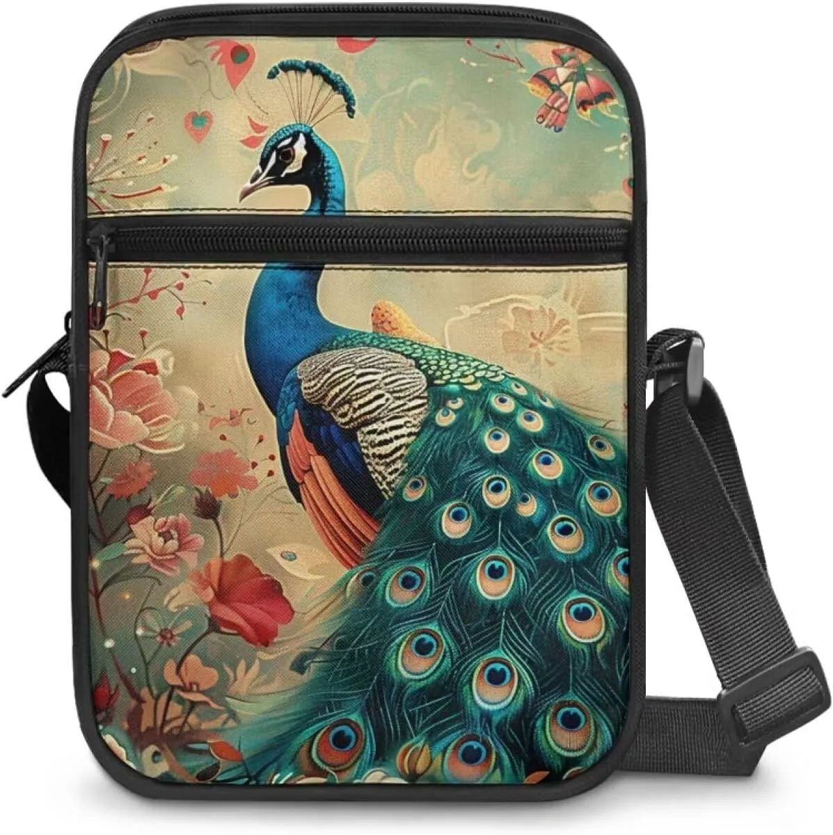 Messenger Bag for Women Crossbody Cell Phone Purse Small Shoulder Pouch for Outdoor