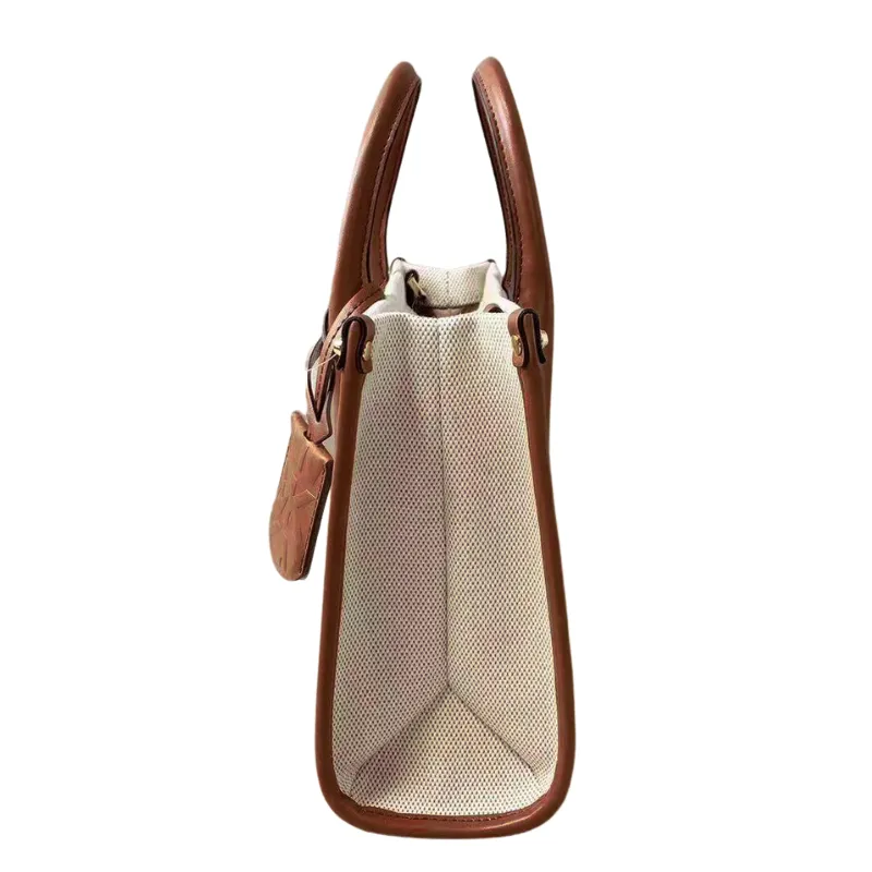 MICHAEL KORS Milerra SM Shopper/Tote Tz Xbody with Detachable Strap for Crossbody Wear