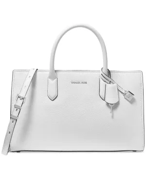 MICHAEL Scarlett Medium East West Leather Satchel