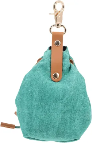 Mikikit Pet Feeder Canvas Treat Pouch Dog Training Snack Bags Dog Treat Holder Doggie Treats Treat Bag Pet Food Bag Pet Food Pouch Portable Treat Pouch Multi-Function Treat Pouch Green