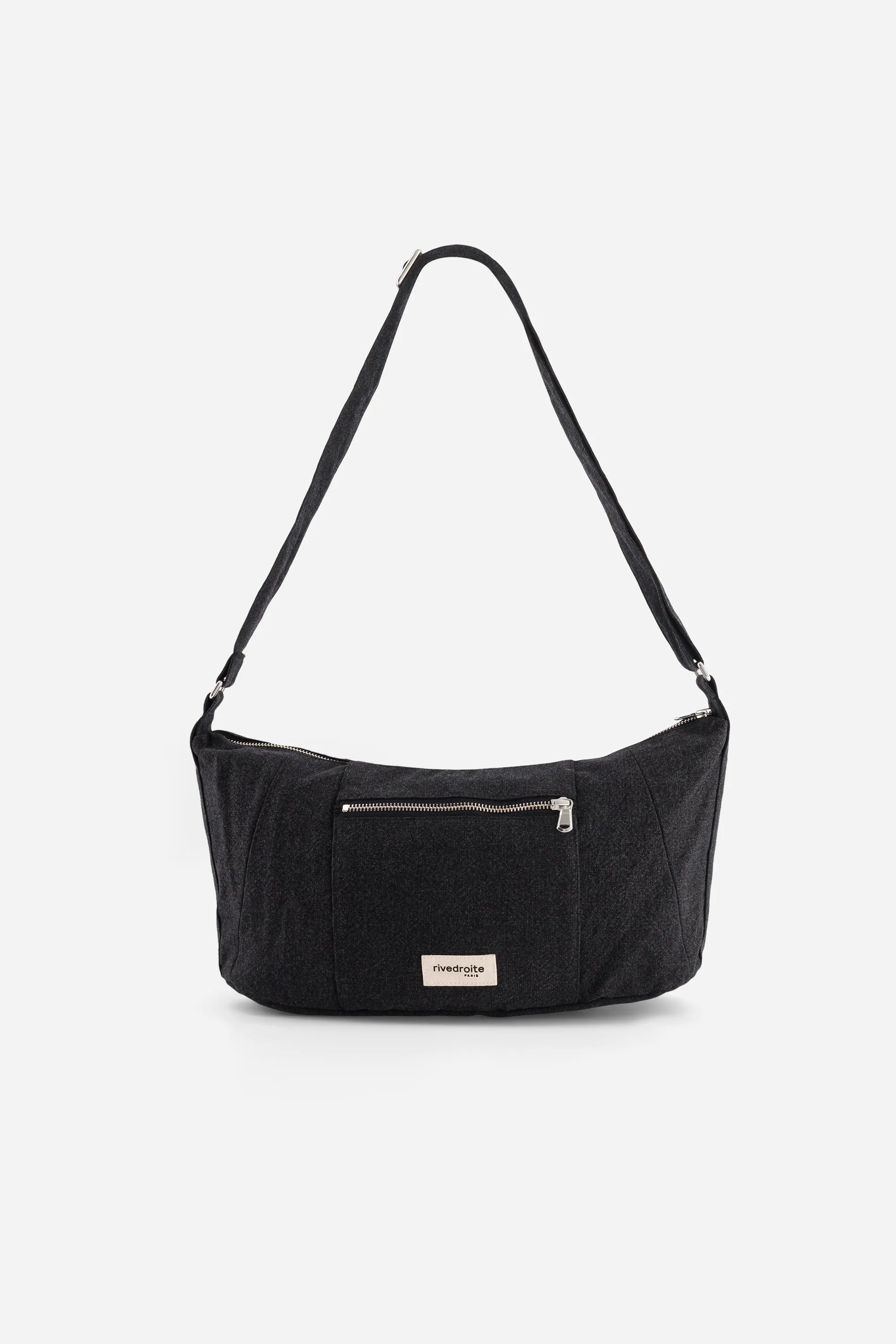 Mini Charlot the crossbody bag - Recycled Cotton Black