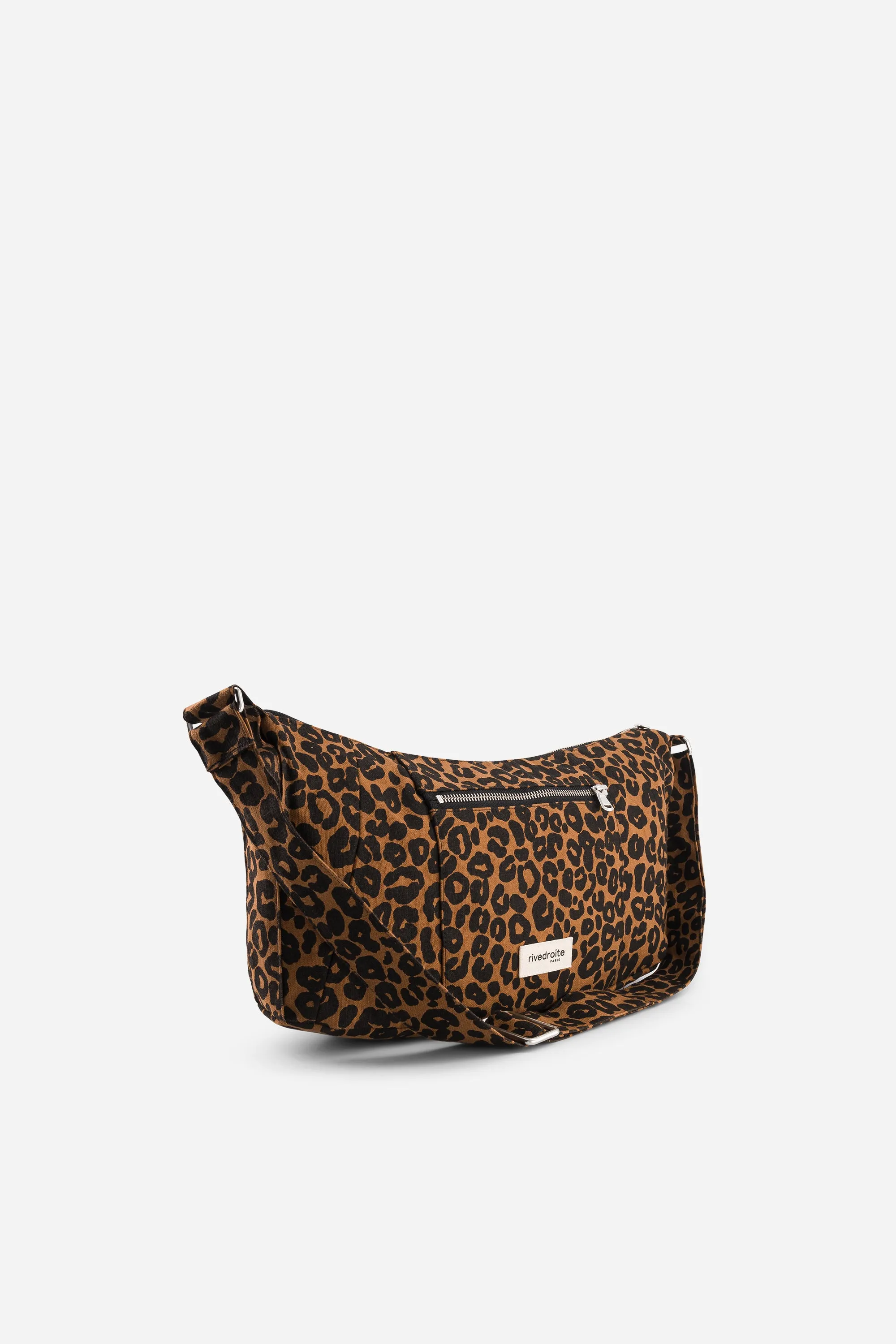 Mini Charlot the crossbody bag - Recycled cotton Leopard