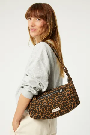 Mini Charlot the crossbody bag - Recycled cotton Leopard