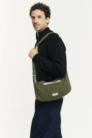 Mini Charlot the crossbody bag - Recycled Cotton Military Green