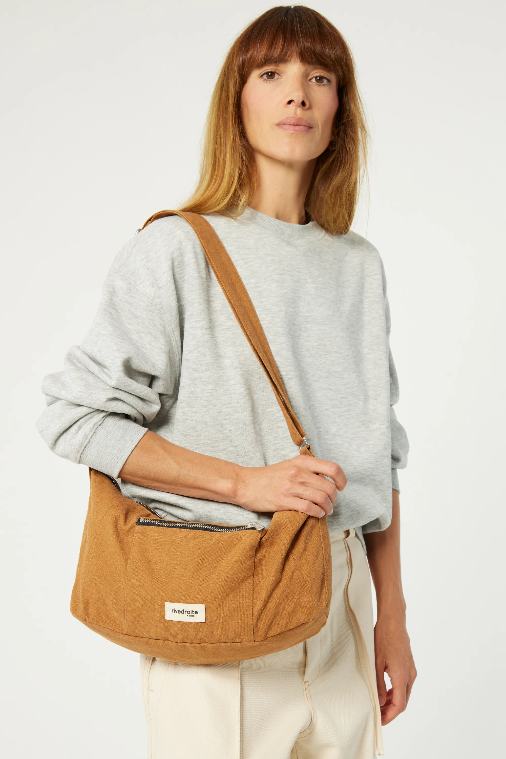 Mini Charlot the crossbody bag - Recycled Cotton Tobacco
