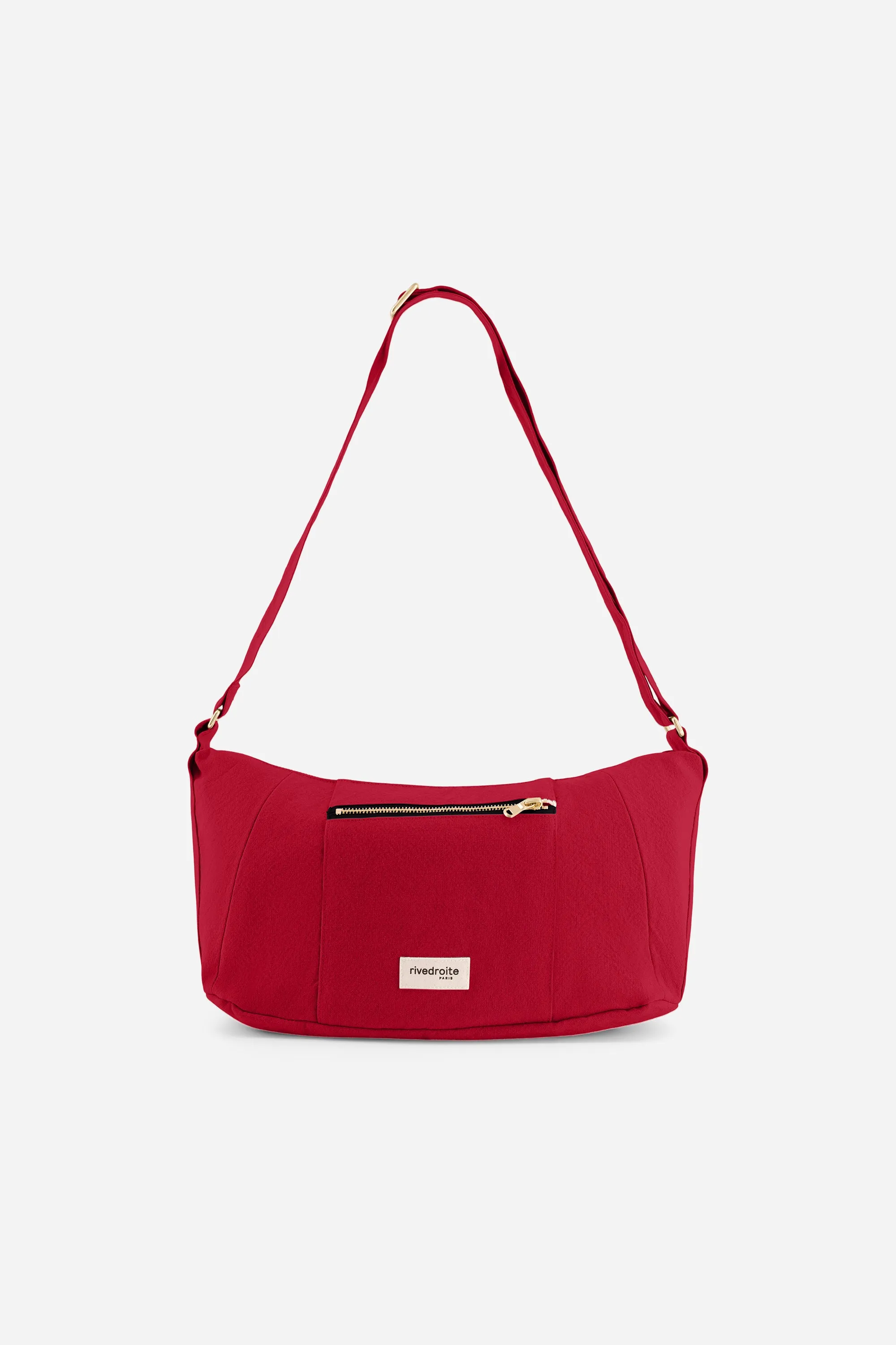 Mini Charlot the crossbody bag - Recycled Cotton Vibrant Red