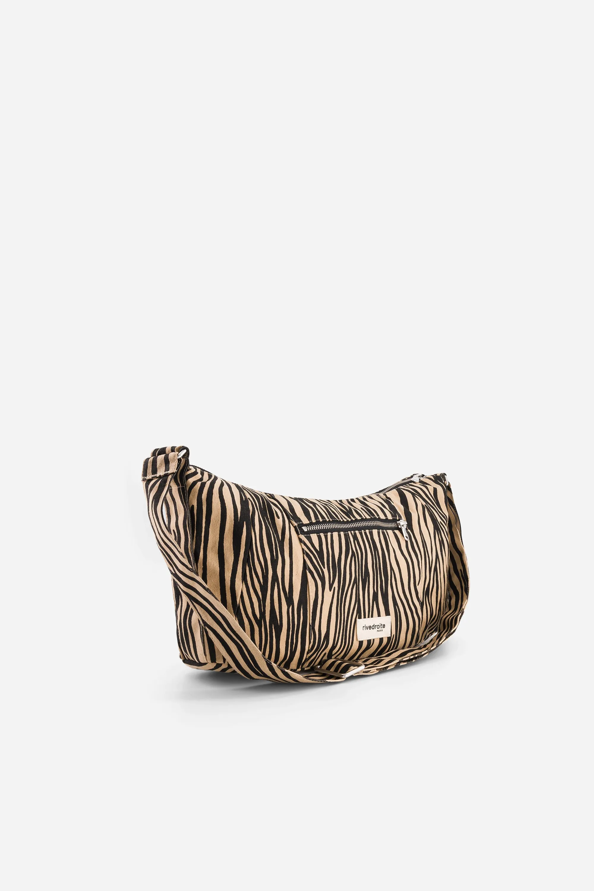 Mini Charlot the crossbody bag - Recycled cotton Zebra