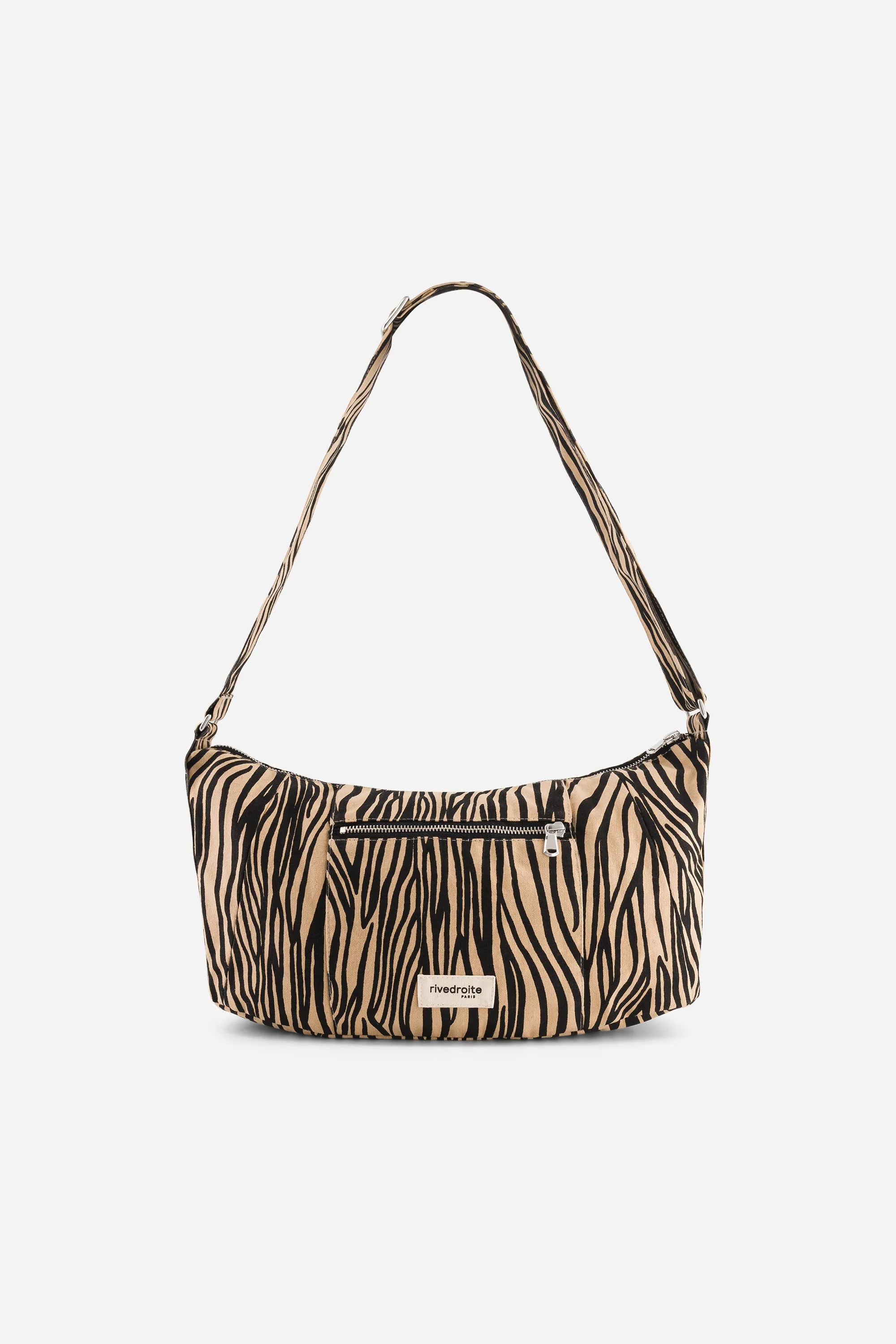 Mini Charlot the crossbody bag - Recycled cotton Zebra